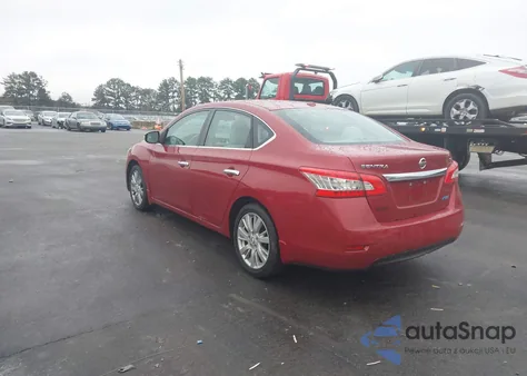 2013 Nissan Sentra Sl z USA, uszkodzony, nr VIN 3N1AB7AP2DL615177